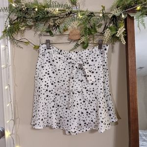 Promesa white starry skort